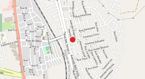 Mapa de Aparecida