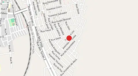 Mapa de Bairro Araguaia Fanta
