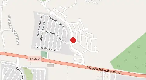 Mapa de Residencial Castanheira
