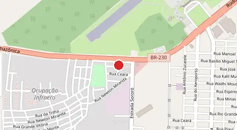 Mapa de Vale Aeroporto