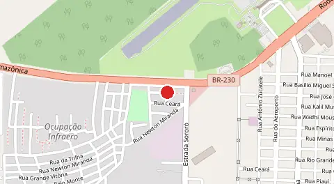 Mapa de Vale Aeroporto Ou Km 2