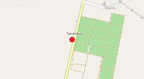 Mapa de Povoado Tamandua