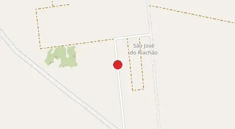 Mapa de São José do Riachao