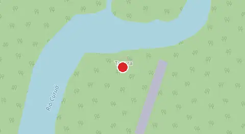 Mapa de Aldeia Indigena Kuruatxe