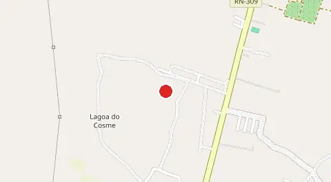 Mapa de Lagoa do Cosmo