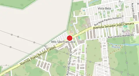 Mapa de Alto do São Francisco