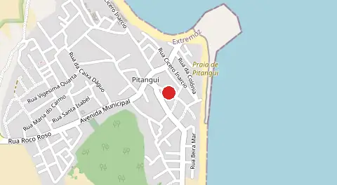 Mapa de Pitangui