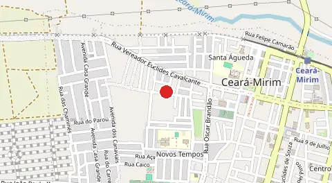 Mapa de Vale do Amanhecer