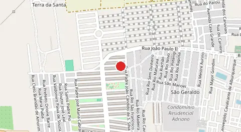 Mapa de Bairro São Geraldo