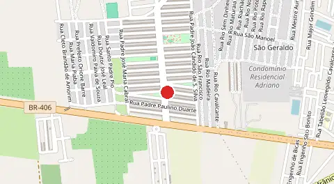 Mapa de Residencial Fauna