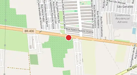 Mapa de Fazenda São Pedro