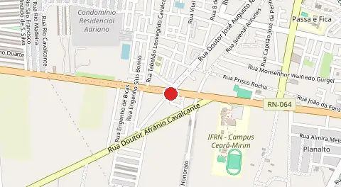 Mapa de Bairro Vermelho