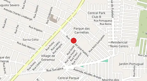 Mapa de Parque dos Servidores