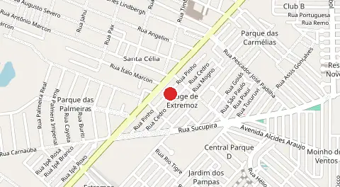 Mapa de Bosque de Extremoz