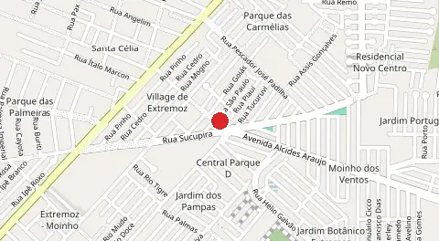 Mapa de Moinho dos Ventos