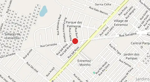 Mapa de Village dos Coqueiros
