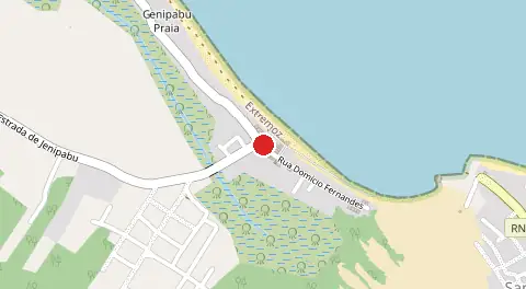 Mapa de Genipabu