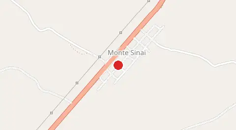 Mapa de Rodovia 150 Km 45 Vila Monte Sinai