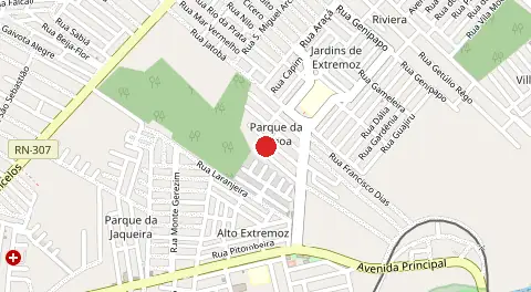 Mapa de Parque da Lagoa