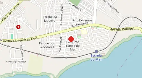Mapa de Conjunto Estrela do Mar