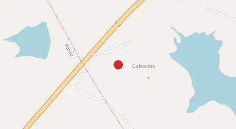 Mapa de Comunidade Indigena Cablocos do Acu