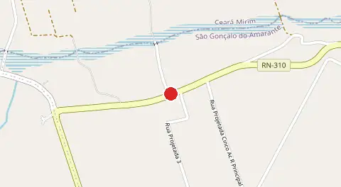 Mapa de Fazenda Guaraves