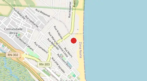 Mapa de Redinha Nova