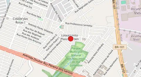 Mapa de Plaza Garden