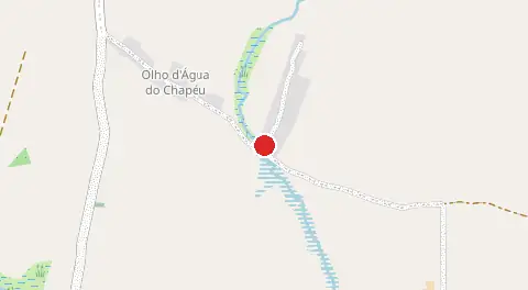 Mapa de Olho Dagua do Chapeu