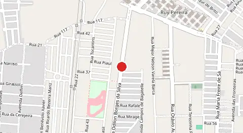 Mapa de Santos Dumont