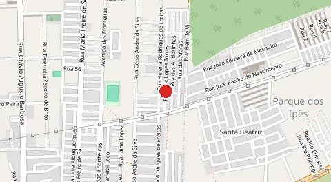 Mapa de Parque dos Ipes