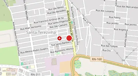 Mapa de Santa Terezinha