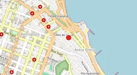 Mapa de Areia Preta