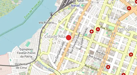 Mapa de Cidade Alta
