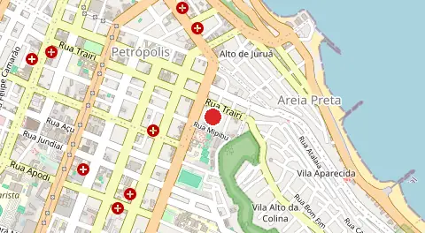 Mapa de Petropolis