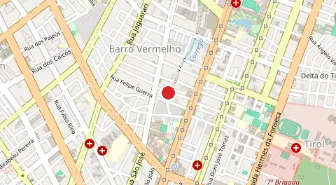Mapa de Barro Vermelho