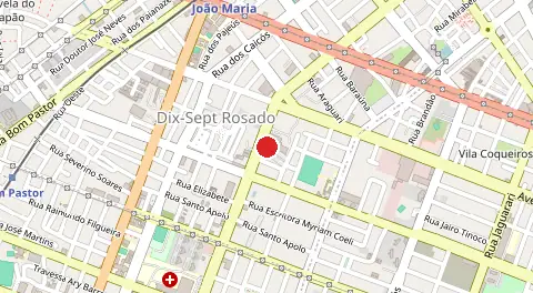 Mapa de Dix Sept Rosado