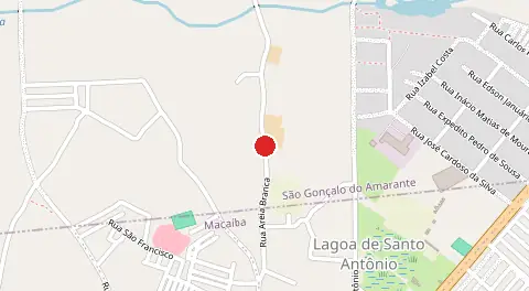 Mapa de Areia Branca