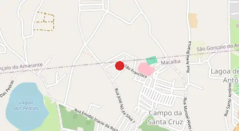 Mapa de Campo da Santa Cruz