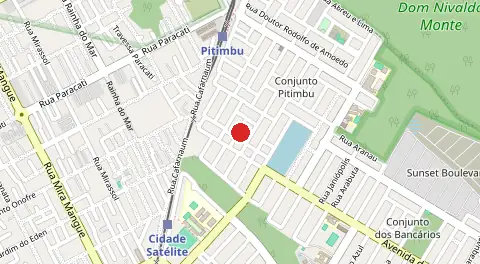 Mapa de Pitimbu