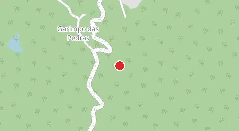 Mapa de Garimpo das Pedras