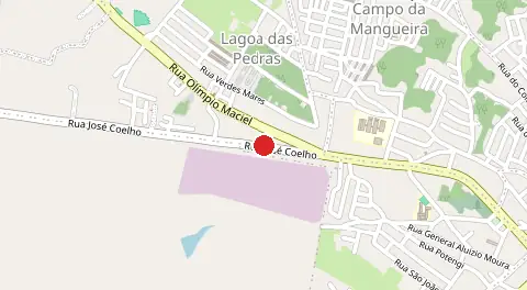 Mapa de Lagoa das Pedras