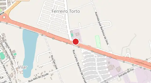 Mapa de Ferreiro Torto Rodovia Br 304 Br 226