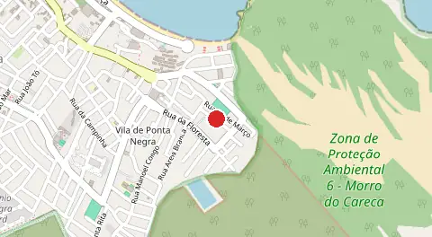 Mapa de Ponta Negra