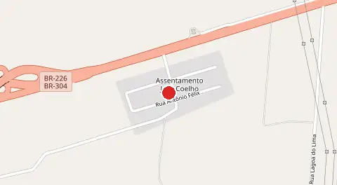Mapa de Assentamento Pa José Coelho