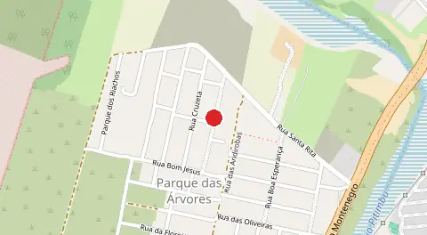 Mapa de Parque das Arvores