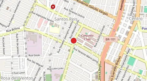 Mapa de Santos Reis