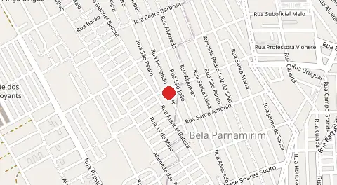 Mapa de Bela Macaiba Bela Vista