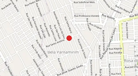 Mapa de Bela Vista