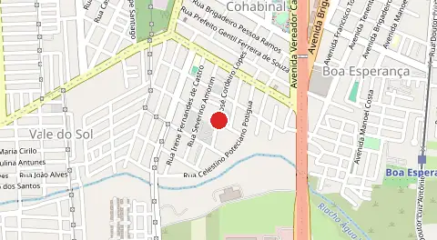 Mapa de Vale do Sol